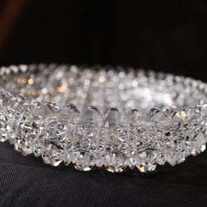 Hobbs Lead Crystal Dish